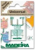 UNIVERSAL TITANIUM NEEDLES 80#12